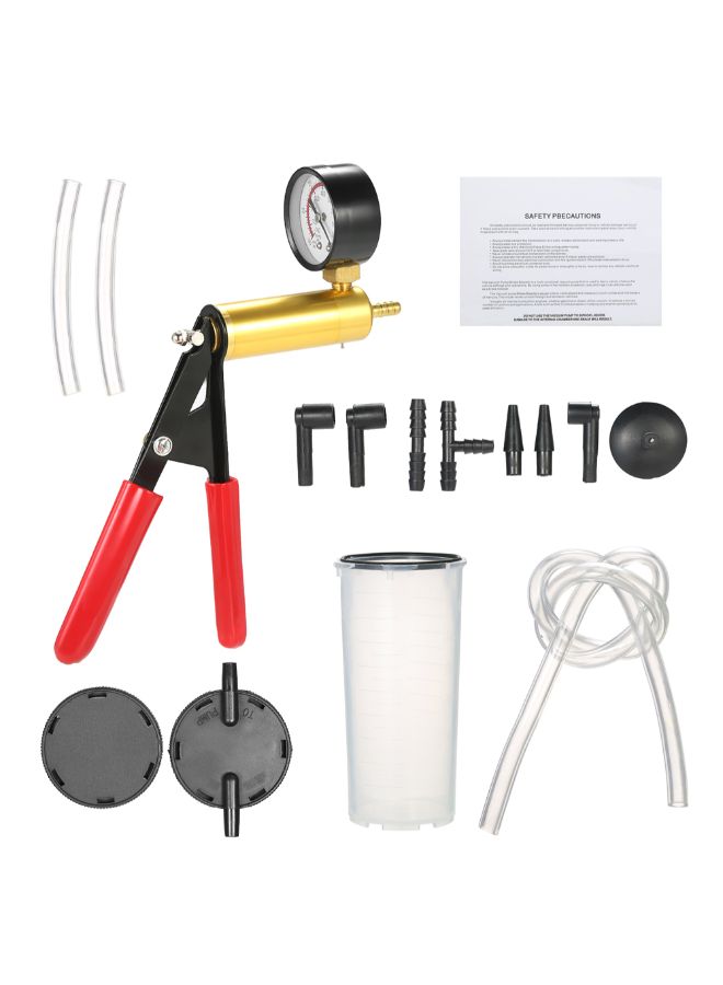 17-Piece Brake Bleeder Tester Tool Kit With Case - Image 2