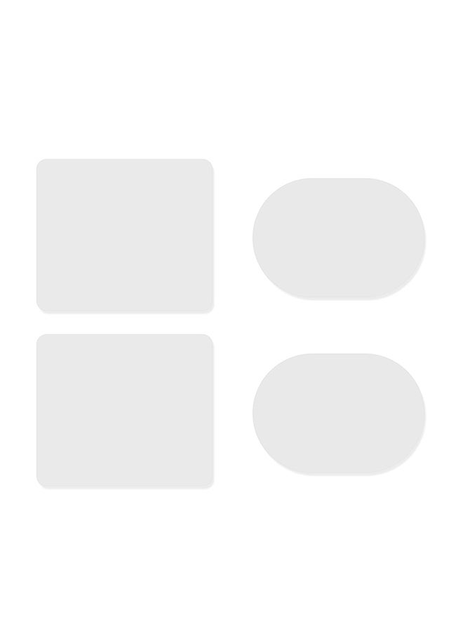 Generic 4-Piece Waterproof Car Rear View Mirror Protective Film  - Image 1