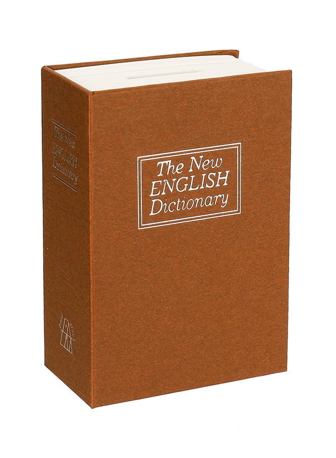 Dictionary Secret Cash Storage Box Brown 15 x 7 x 10centimeter - Image 4
