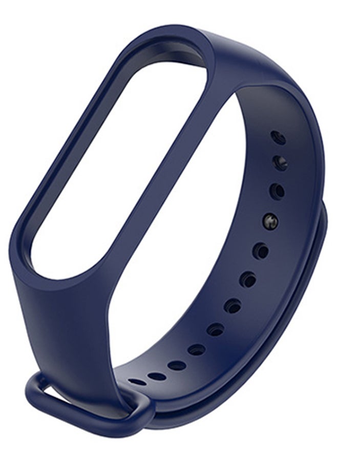 Replacement Watch Strap For Xiaomi Mi Band 3 Dark Blue - Image 1