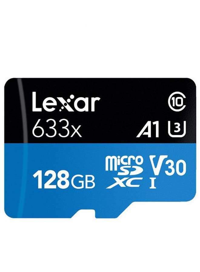 Lexar MicroSDXC Class 10 TF Memory Card Blue/Black  - Image 1