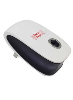Pest Reject Ultrasonic Electronic Repellent White/Black