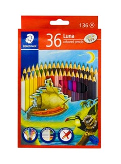 STAEDTLER Luna Coloring Pencil Set, Pack Of 36 Multicolour  - Image 1