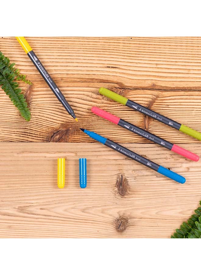 STAEDTLER 36-Piece Double Ended Water Color Brush Pen Multicolour - Image 2