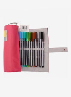 STAEDTLER 20-Piece Fineliner Pen With Pencil Case Set Multicolour  - Image 2