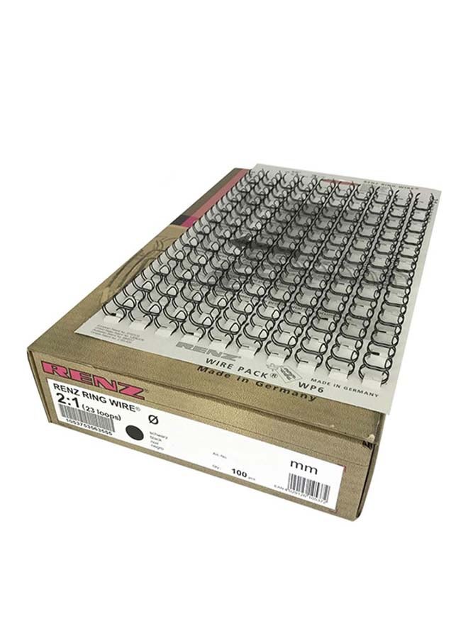 RENZ 100-Piece Metal Binding Wire Black - Image 2