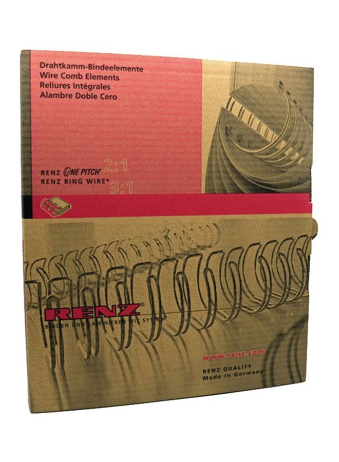 RENZ - 25-Piece Metal Binding Wire White - Image 1