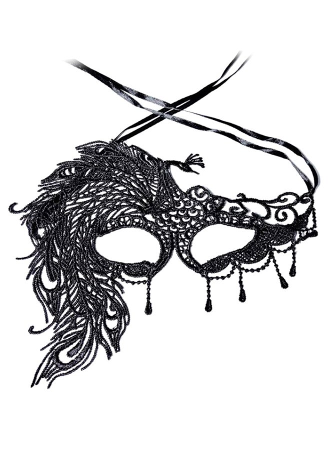 Venetian Masquerade Lace Eye Mask - Image 1
