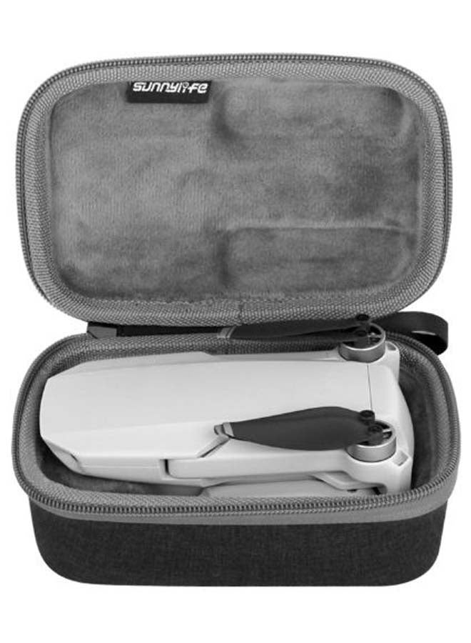 حقيبة حمل محمولة مزودة بجهاز تحكم عن بعد مع حلقة بقفل زنبركي رمادي داكن/أسود/فضي - Image 3