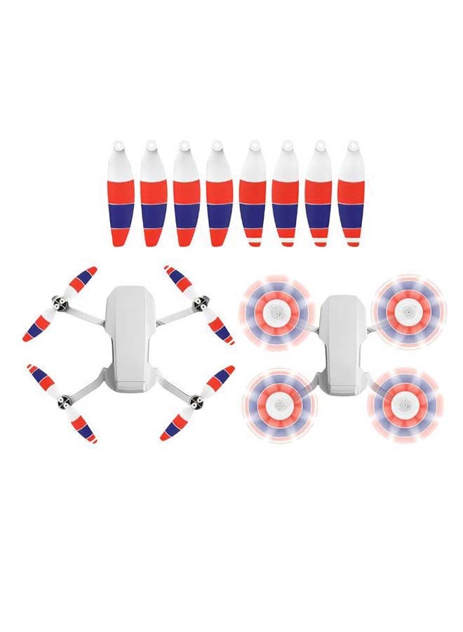 8-Piece Low-Noise Quick Release Propeller Set With Accessory Multicolour  - Image 2