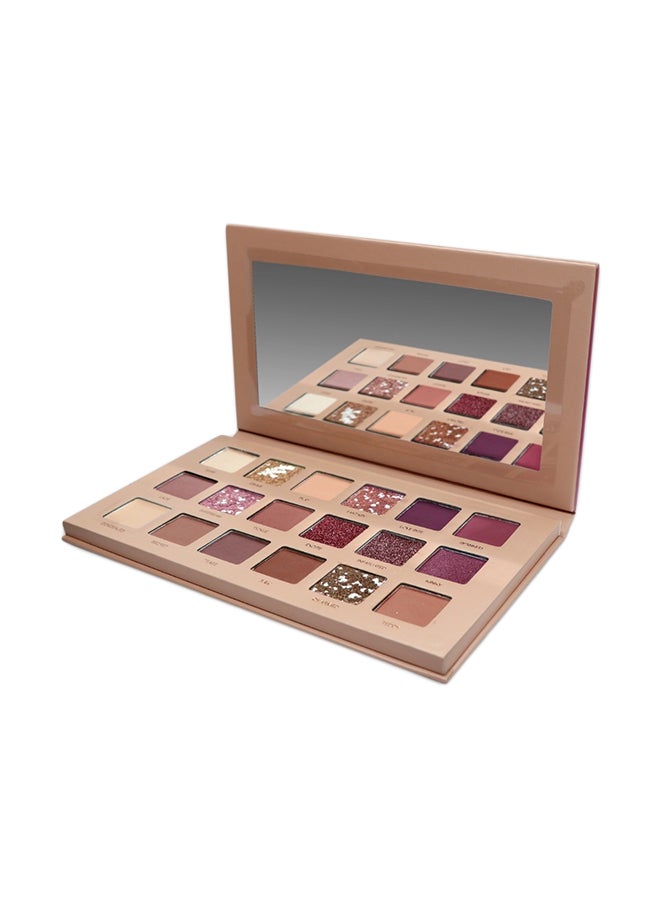 ميك اوفر22 علبة ظلال عيون  من 18 لون متعدد الألوان - Image 1