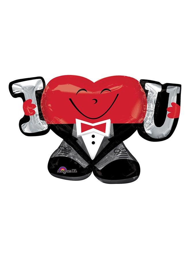 Anagram Super Shape Foil Balloon 33Inch For Valentine'S Day 33inch Decorations Party Supplies 33inch