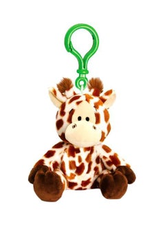 6-Piece Monkey Plush Toy With Keyclip SW5661 10cm