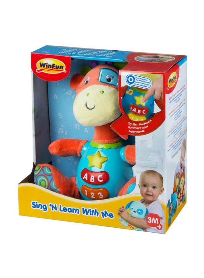 WinFun Sing N Learn Giraffe Toy 688 
