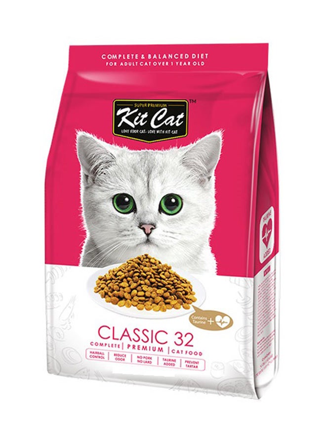كيت كات طعام القطط كلاسيك 32 متعدد الألوان 1.2كيلوجرام - Image 1