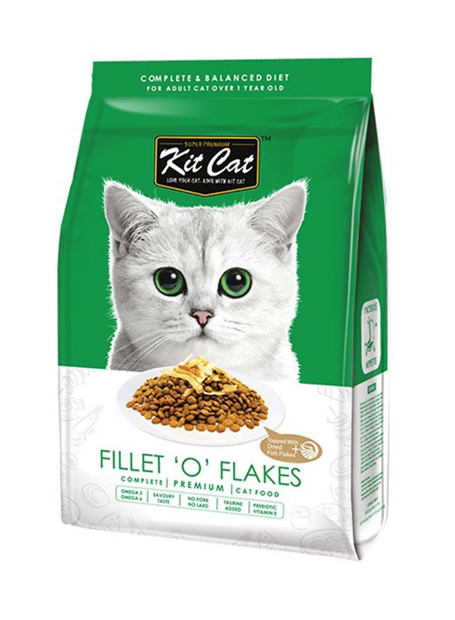 Kit Cat Fillet ‘O’ Flakes Dry Cat Food Multicolour 5kg - Image 1