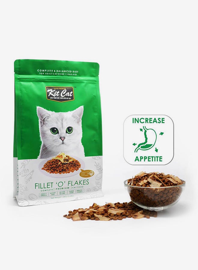 Kit Cat Fillet ‘O’ Flakes Dry Cat Food Multicolour 5kg - Image 2