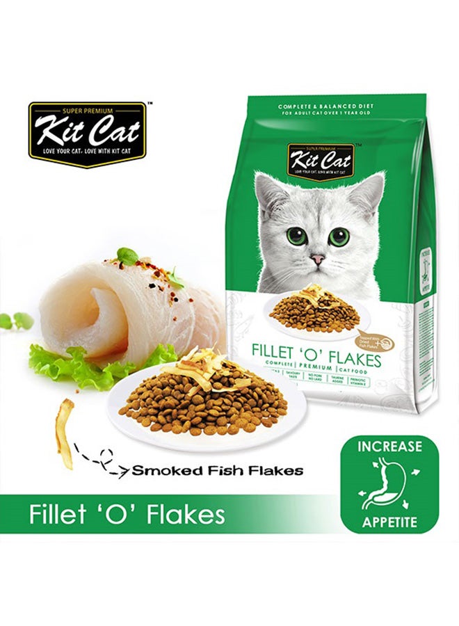Kit Cat Fillet ‘O’ Flakes Dry Cat Food Multicolour 5kg - Image 3