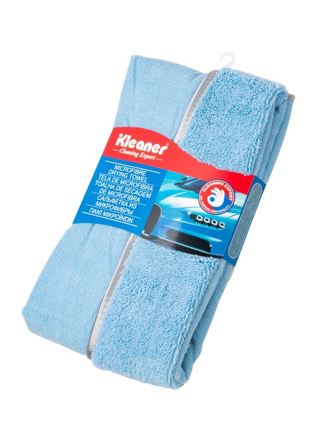 Kleaner Microfibre Drying Towel Blue 95centimeter