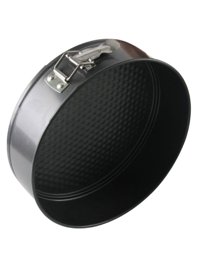 Generic Hopper Belt Lock Cake Pan Black 20cm 