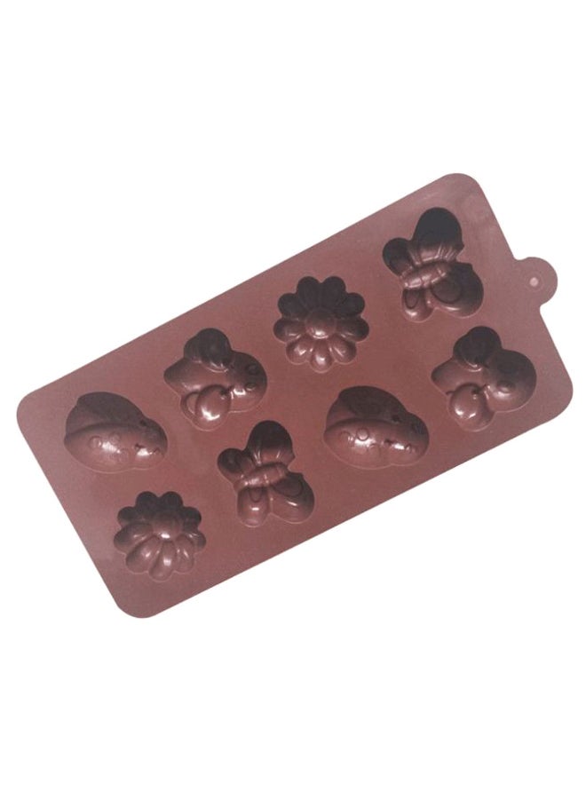 Multi Shaped Chocolate Mould Brown - Image 1