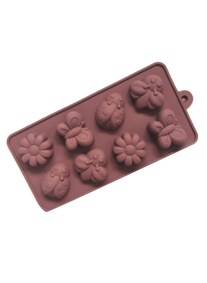 Multi Shaped Chocolate Mould Brown - Image 2