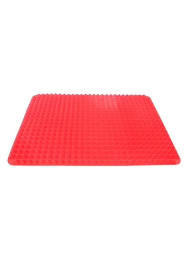 Non-Stick Pyramid Surface Baking Mat Red  - Image 1