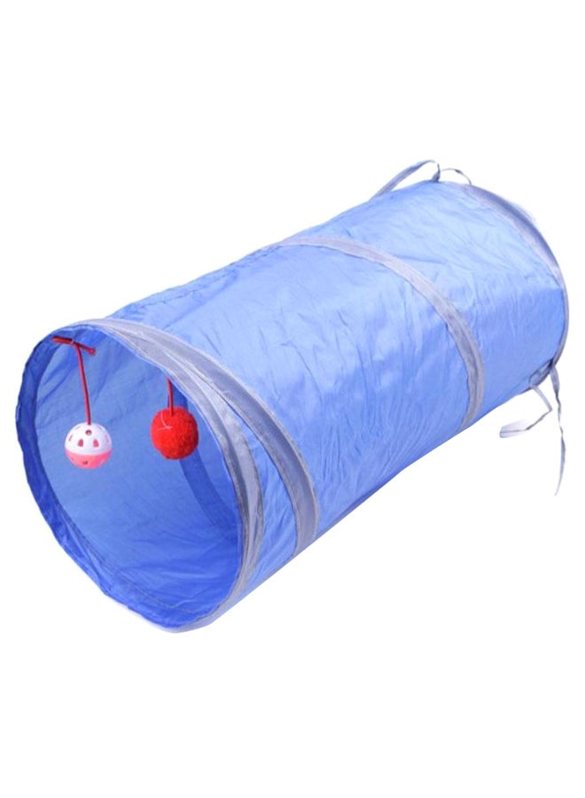 نفق الحيوانات الأليفة قابل للطي أزرق / أحمر / وردي