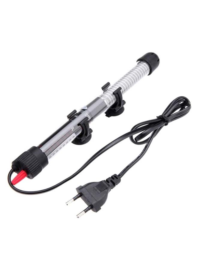 Generic Submersible Aquarium Water Heater Black/Clear/Red 