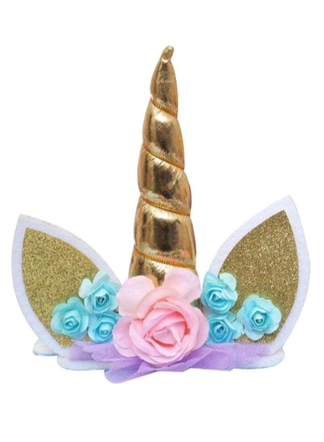 Unicorn Horn Cake Decoration Topper  - Image 1