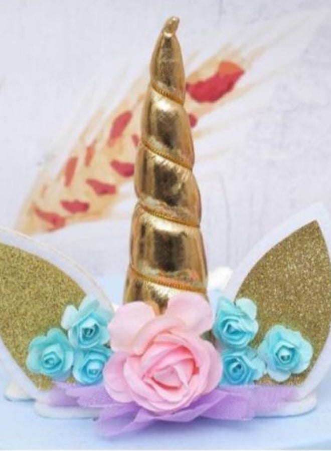 Unicorn Horn Cake Decoration Topper  - Image 2