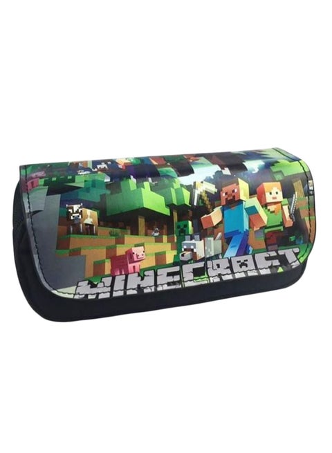 Mustwell Cool Multi-Functional Minecraft Pencil Case Multicolour