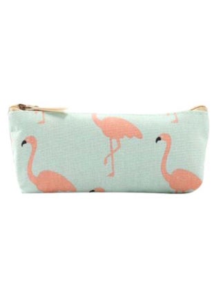 Flamingo Printed Pencil Case Blue/Pink - v1580196307/N34070936A_1
