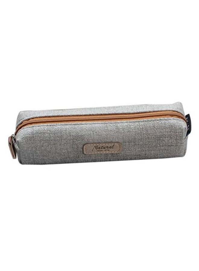 Waterproof Large Capacity Pencil Case Grey  - Image 1
