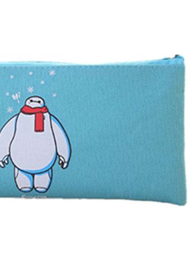 Baymax Printed Pencil Case Blue/White - Image 2