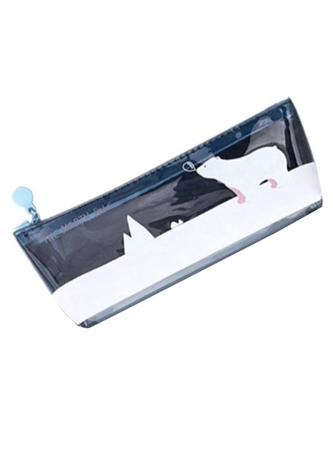 Polar Bear Print Pencil Case Multicolour  - Image 1