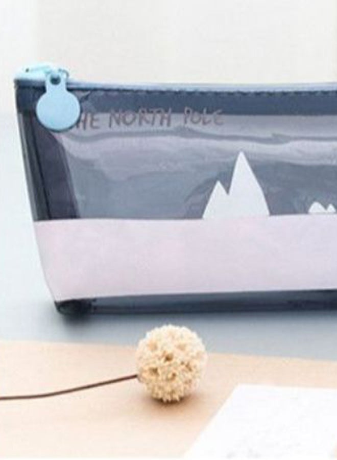Polar Bear Print Pencil Case Multicolour  - Image 3
