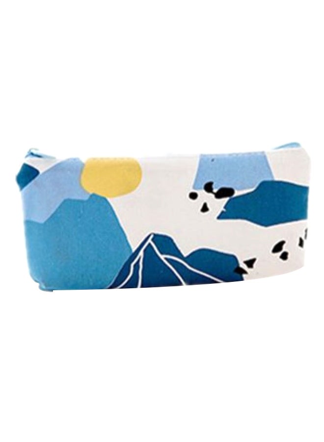 Forest Mountain Pattern Pencil Case Multicolour - Image 1