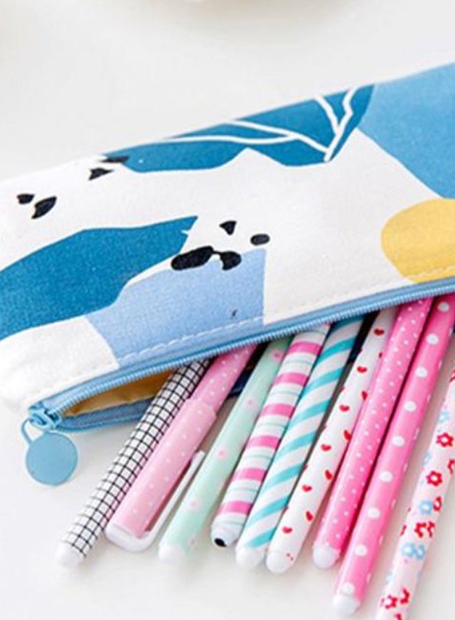 Forest Mountain Pattern Pencil Case Multicolour - Image 3