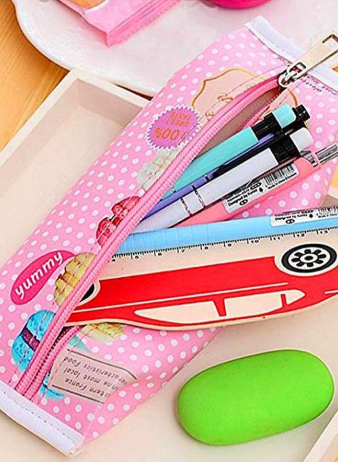 Creative Macaron Design Pencil Case Multicolour - Image 3
