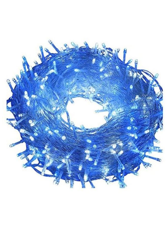 هوم سورس شريط إضاءة للزينة قابل للتعتيم مكون من 100 مصباح LED أزرق/شفاف 10متر  - Image 1