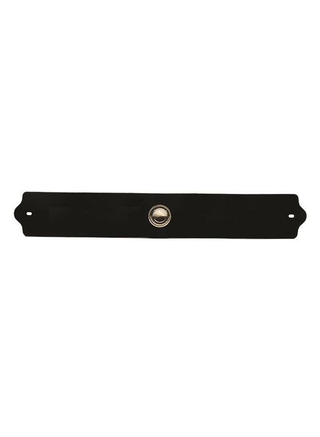 Tornio Blind Cover For Rack Black