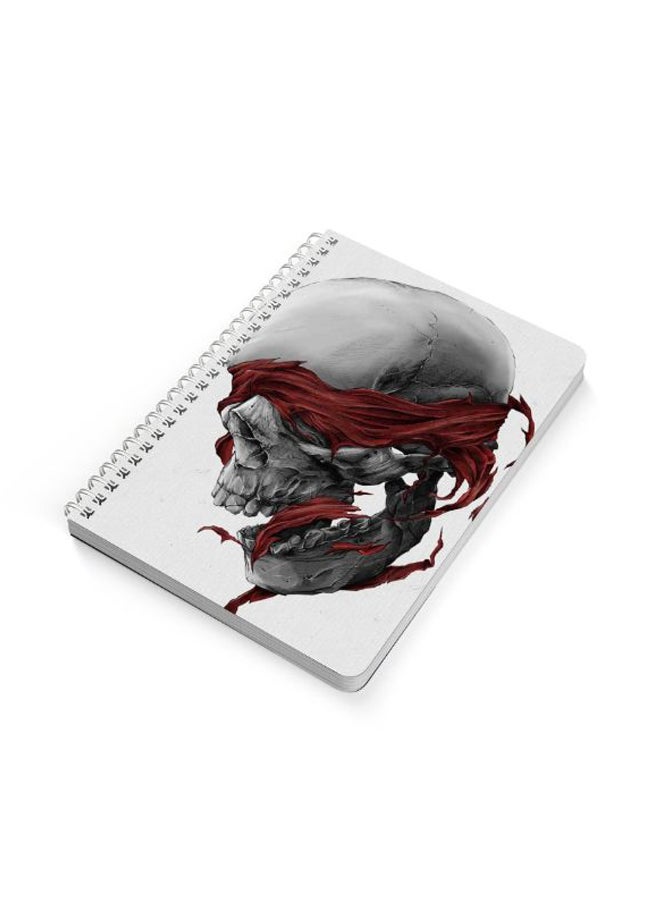 LOWHA - Blind Skull A5 Spiral Notebook Multicolour - Image 1