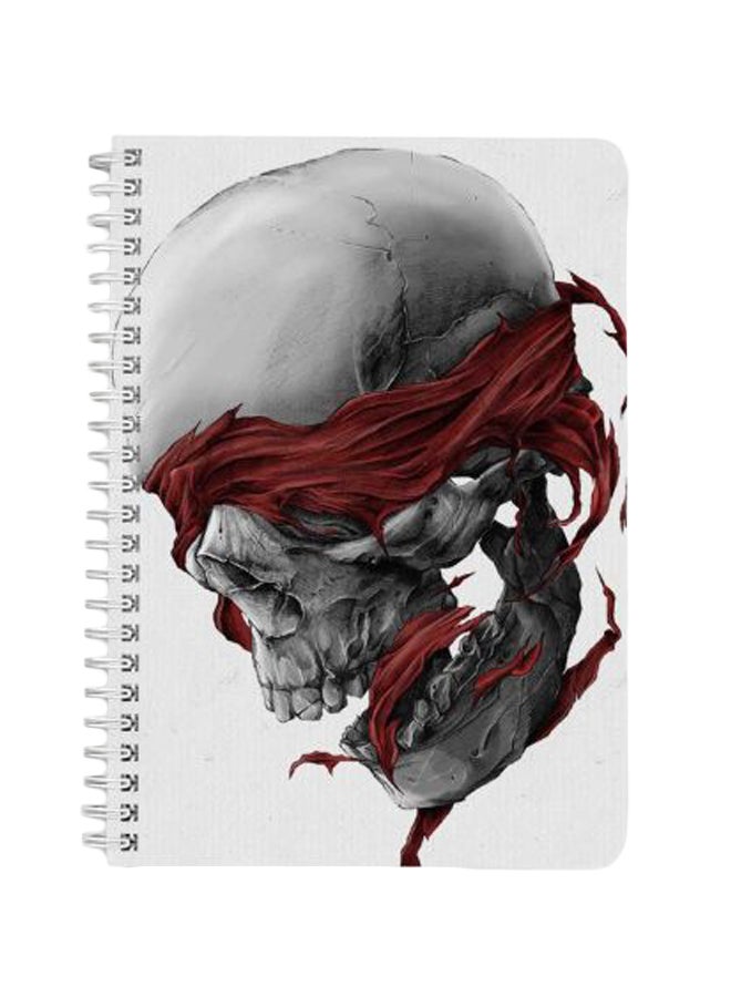 LOWHA - Blind Skull A5 Spiral Notebook Multicolour - Image 1