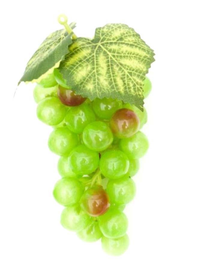 Generic Decorative Artificial Grapes Green/Brown 13centimeter 