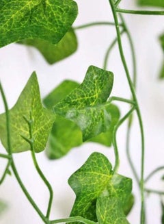 DRAMA HOME 10-Piece Decorative Artificial Garland Leaf Vine Set Green 10 x 83inch  - Image 2