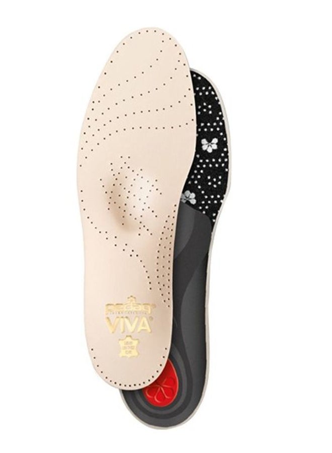 بيداج نعل داخلي فيفا لدعم قوس القدم وتقويمه بيج / أسود - Image 1