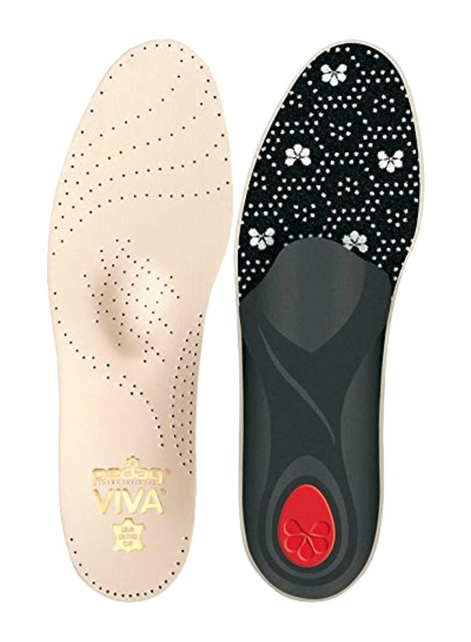 بيداج نعل داخلي فيفا لدعم قوس القدم وتقويمه بيج / أسود - Image 2