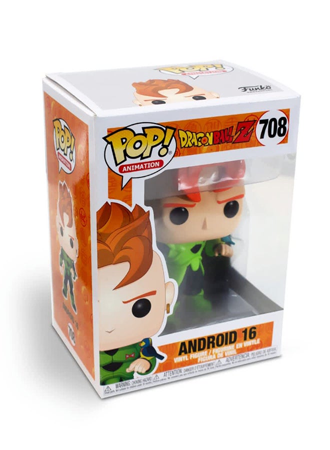 Funko - Android 16 Dragon Ball Z DBZ Bobblehead 3.75inch - Image 1