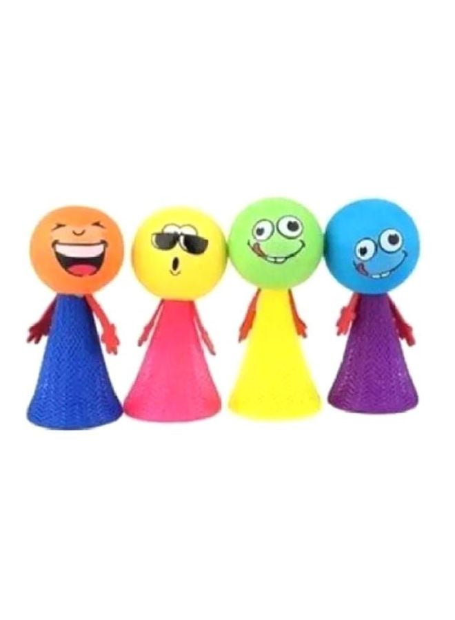 Birthday Popper 30-Piece Smiley Emoji Jump Elf Fly Toy Set BPDC_15 - Image 1